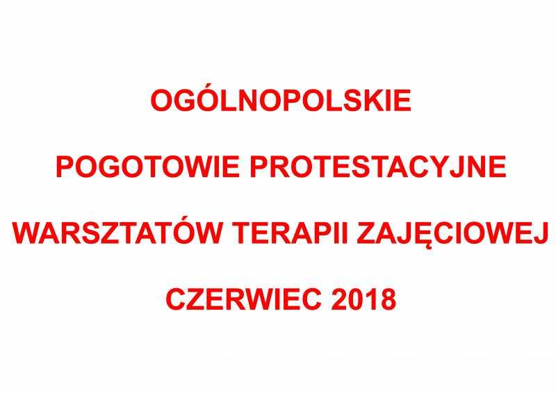 WTZ „Arka” w Głogowie popierają akcję protestacyjną