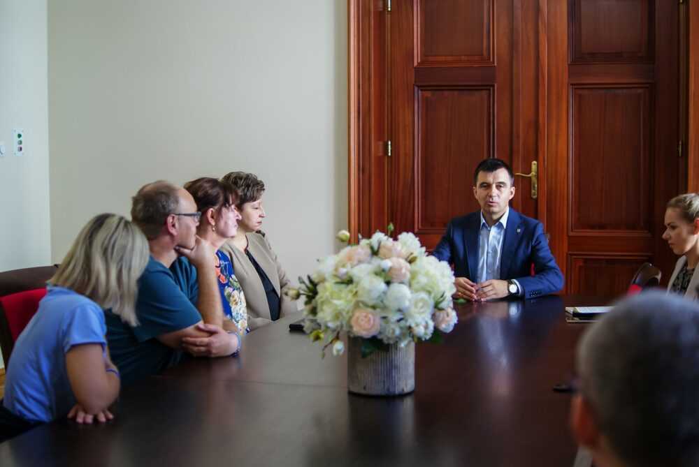 Z wizytą u prezydenta miasta Głogowa